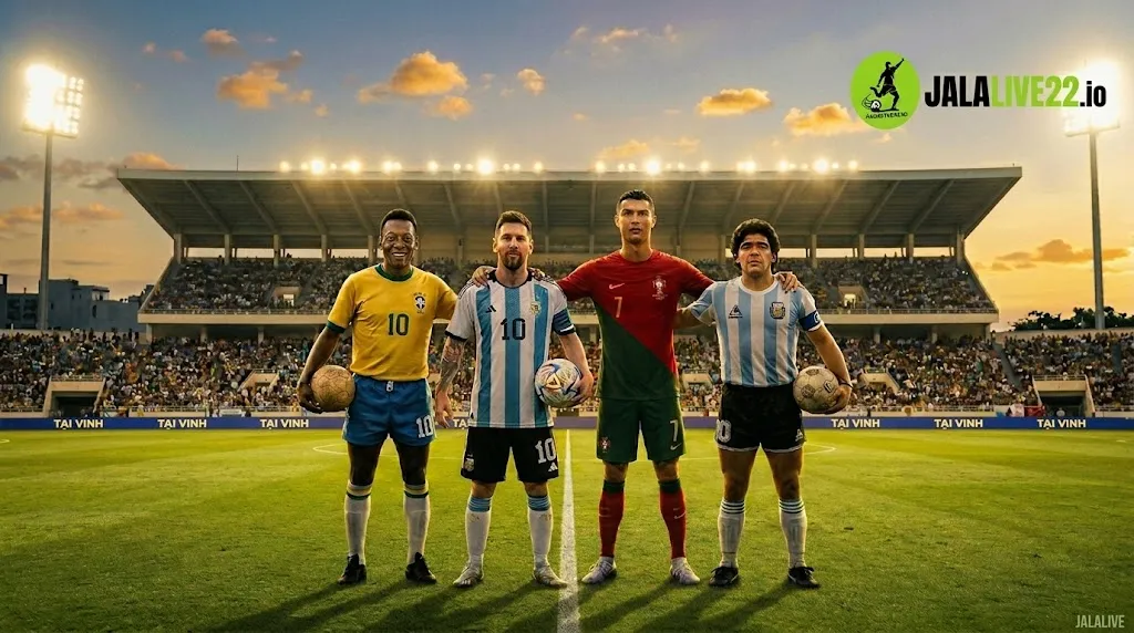 Inilah jawaban siapa goat dalam sepak bola